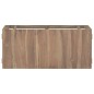vidaXL Armario de baño de pared madera maciza de teca 90x39x40 cm vidaXL Armario de baño de pared madera maciza de teca 90x39x40 cm