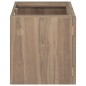 vidaXL Armario de baño de pared madera maciza de teca 90x39x40 cm vidaXL Armario de baño de pared madera maciza de teca 90x39x40 cm