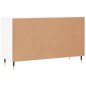 vidaXL Aparador de madera de ingeniería blanco 100x36x60 cm vidaXL Aparador de madera de ingeniería blanco 100x36x60 cm