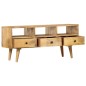 vidaXL Mueble para TV de madera maciza de mango 110x36x50 cm vidaXL Mueble para TV de madera maciza de mango 110x36x50 cm