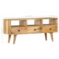 vidaXL Mueble para TV de madera maciza de mango 110x36x50 cm vidaXL Mueble para TV de madera maciza de mango 110x36x50 cm
