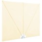 vidaXL Toldo lateral plegable terraza color crema 300x150 cm vidaXL Toldo lateral plegable terraza color crema 300x150 cm