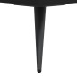 vidaXL Mueble para TV madera contrachapada negro 80x36x50 cm
