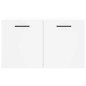 vidaXL Armario de pared madera de ingeniería blanco 60x36,5x35 cm