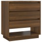 vidaXL Aparador de madera contrachapada marrón roble 70x41x75 cm vidaXL Aparador de madera contrachapada marrón roble 70x41x75 cm