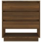 vidaXL Aparador de madera contrachapada marrón roble 70x41x75 cm vidaXL Aparador de madera contrachapada marrón roble 70x41x75 cm