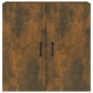vidaXL Armario de pared madera contrachapada roble ahumado 60x31x60 cm vidaXL Armario de pared madera contrachapada roble ahumado 60x31x60 cm