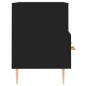 vidaXL Mueble para TV madera contrachapada negro 80x36x50 cm vidaXL Mueble para TV madera contrachapada negro 80x36x50 cm