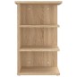 vidaXL Armario auxiliar madera contrachapada roble Sonoma 35x35x55 cm vidaXL Armario auxiliar madera contrachapada roble Sonoma 35x35x55 cm
