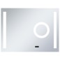 vidaXL Espejo de pared de baño con LED y sensor táctil 80x60 cm vidaXL Espejo de pared de baño con LED y sensor táctil 80x60 cm