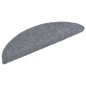 vidaXL Alfombrillas de escalera autoadhesivas 10 uds gris 56x17x3 cm vidaXL Alfombrillas de escalera autoadhesivas 10 uds gris 56x17x3 cm