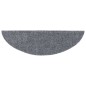 vidaXL Alfombrillas de escalera autoadhesivas 10 uds gris 56x17x3 cm vidaXL Alfombrillas de escalera autoadhesivas 10 uds gris 56x17x3 cm