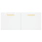 vidaXL Armario de pared madera de ingeniería blanco 80x36,5x35 cm vidaXL Armario de pared madera de ingeniería blanco 80x36,5x35 cm
