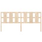 vidaXL Cabecero de cama madera maciza de pino 205,5x4x100 cm