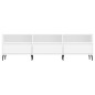 vidaXL Mueble de TV madera contrachapada blanco 150x30x44,5 cm