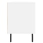 vidaXL Mueble de TV madera contrachapada blanco 150x30x44,5 cm