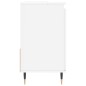 vidaXL Armario de baño madera contrachapada blanco 65x33x60 cm