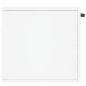vidaXL Armario de pared madera de ingeniería blanco 80x36,5x35 cm vidaXL Armario de pared madera de ingeniería blanco 80x36,5x35 cm