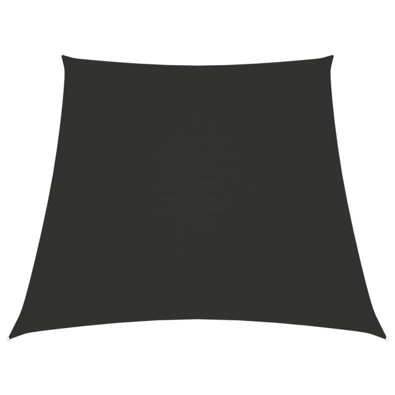 vidaXL Toldo de vela trapezoidal tela oxford gris antracita 3/4x3 m