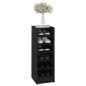 vidaXL Mueble zapatero madera contrachapada negro 31,5x35x90 cm vidaXL Mueble zapatero madera contrachapada negro 31,5x35x90 cm