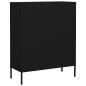 vidaXL Armario de almacenamiento acero negro 80x35x101,5 cm vidaXL Armario de almacenamiento acero negro 80x35x101,5 cm