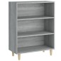 vidaXL Aparador de madera contrachapada gris Sonoma 69,5x32,5x90 cm vidaXL Aparador de madera contrachapada gris Sonoma 69,5x32,5x90 cm