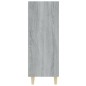 vidaXL Aparador de madera contrachapada gris Sonoma 69,5x32,5x90 cm vidaXL Aparador de madera contrachapada gris Sonoma 69,5x32,5x90 cm