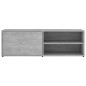 vidaXL Mueble de TV madera contrachapada gris hormigón 120x34x37 cm vidaXL Mueble de TV madera contrachapada gris hormigón 120x34x37 cm