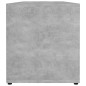 vidaXL Mueble de TV madera contrachapada gris hormigón 120x34x37 cm vidaXL Mueble de TV madera contrachapada gris hormigón 120x34x37 cm