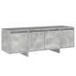 vidaXL Mueble de TV madera contrachapada gris hormigón 120x30x40,5 cm vidaXL Mueble de TV madera contrachapada gris hormigón 120x30x40,5 cm