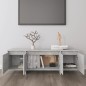 vidaXL Mueble de TV madera contrachapada gris hormigón 120x30x40,5 cm vidaXL Mueble de TV madera contrachapada gris hormigón 120x30x40,5 cm