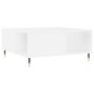 vidaXL Mesa de centro madera contrachapada blanco 80x80x36,5 cm vidaXL Mesa de centro madera contrachapada blanco 80x80x36,5 cm