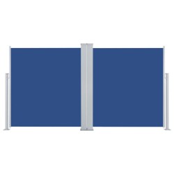 vidaXL Toldo lateral retráctil azul 160x600 cm 