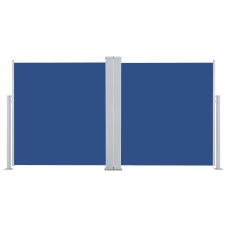 vidaXL Toldo lateral retráctil azul 160x600 cm 
