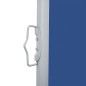 vidaXL Toldo lateral retráctil azul 160x600 cm vidaXL Toldo lateral retráctil azul 160x600 cm