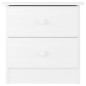 vidaXL Mesita de noche ALTA madera maciza de pino 43x35x40,5 cm