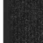 vidaXL Felpudo de rayas gris antracita 60x80 cm vidaXL Felpudo de rayas gris antracita 60x80 cm