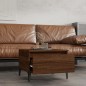 vidaXL Mesa auxiliar madera contrachapada roble marrón 50x46x35 cm vidaXL Mesa auxiliar madera contrachapada roble marrón 50x46x35 cm