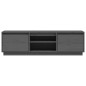 vidaXL Mueble de TV de madera maciza de pino gris 140x35x40 cm vidaXL Mueble de TV de madera maciza de pino gris 140x35x40 cm