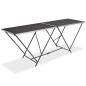 vidaXL Mesa para empapelar plegable de MDF y aluminio 200x60x78 cm vidaXL Mesa para empapelar plegable de MDF y aluminio 200x60x78 cm