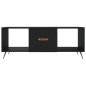 vidaXL Mesa de centro madera contrachapada negro 102x50x40 cm vidaXL Mesa de centro madera contrachapada negro 102x50x40 cm
