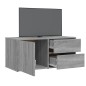vidaXL Mueble de TV madera contrachapada gris Sonoma 80x34x36 cm vidaXL Mueble de TV madera contrachapada gris Sonoma 80x34x36 cm