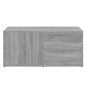 vidaXL Mueble de TV madera contrachapada gris Sonoma 80x34x36 cm vidaXL Mueble de TV madera contrachapada gris Sonoma 80x34x36 cm