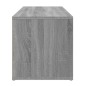 vidaXL Mueble de TV madera contrachapada gris Sonoma 80x34x36 cm vidaXL Mueble de TV madera contrachapada gris Sonoma 80x34x36 cm