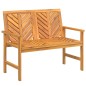 vidaXL Juego de muebles de jardín 2 piezas madera maciza acacia vidaXL Juego de muebles de jardín 2 piezas madera maciza acacia
