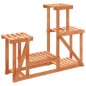 vidaXL Soporte para flores madera maciza de abeto 90x25x73,5 cm vidaXL Soporte para flores madera maciza de abeto 90x25x73,5 cm