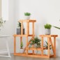 vidaXL Soporte para flores madera maciza de abeto 90x25x73,5 cm vidaXL Soporte para flores madera maciza de abeto 90x25x73,5 cm