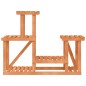 vidaXL Soporte para flores madera maciza de abeto 90x25x73,5 cm vidaXL Soporte para flores madera maciza de abeto 90x25x73,5 cm