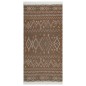 vidaXL Alfombra de algodón beige y azul 120x180 cm vidaXL Alfombra de algodón beige y azul 120x180 cm