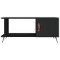 vidaXL Mesa de centro madera contrachapada negro 90x50x40 cm vidaXL Mesa de centro madera contrachapada negro 90x50x40 cm